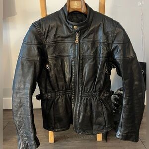 Rare Black  Biker style Women's Jacket